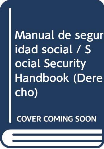 Beispielbild fr Manual de seguridad social zum Verkauf von Librera Prez Galds