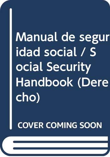 Imagen de archivo de Manual de seguridad social a la venta por Librera Prez Galds