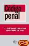 9788430942640: Codigo penal / Criminal Code: Ley Organica 10/1995, De 23 De Noviembre (Derecho) (Spanish Edition)