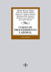 9788430942862: Curso de procedimiento laboral (Derecho)