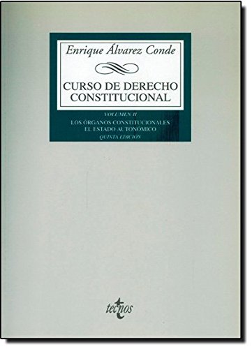 Imagen de archivo de Curso de derecho constitucional vol.II Los rganos constitucionales El estado a la venta por Tik Books ME