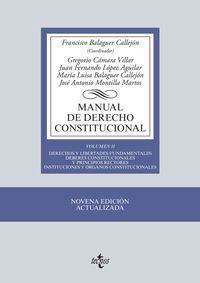 Imagen de archivo de Manual De Derecho Constitucional/ Constitutional Guide Manual: Derechos Y Libertades Fundamentales. Deberes Constitucionales Y Principios Rectores. . Y Organos Constitucionales (Spanish Edition) a la venta por Iridium_Books