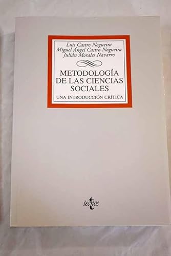 9788430943302: Metodologia De Las Ciencias Sociales/ Methodology of Social Sciences: Una Introduccion Critica / a Critical Introduction
