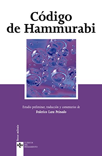 9788430944187: Cdigo de Hammurabi (Clsicos - Clsicos del Pensamiento)