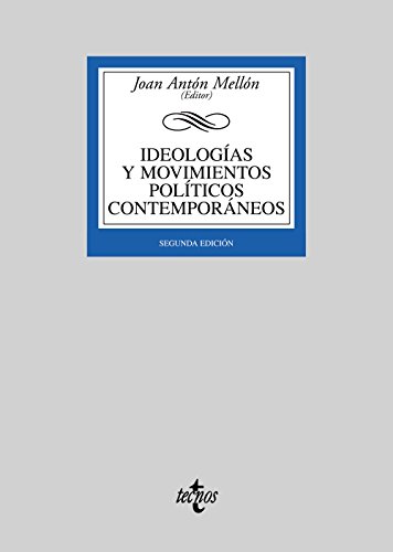 Imagen de archivo de Ideologas y movimientos polticos contemporneos (Derecho - Biblioteca Universitaria De Editorial Tecnos) a la venta por Pepe Store Books