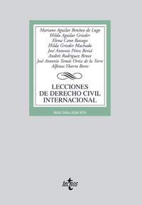 Beispielbild fr Lecciones de Derecho Civil InternacioAguilar Bentez De Lugo, Mariano zum Verkauf von Iridium_Books