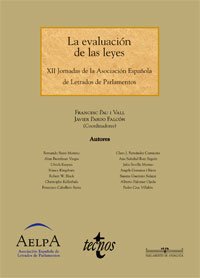 Beispielbild fr La Evaluacion De Las Leyes/ the Evaluation of Laws (Estado-sociedad) (Spanish Edition) zum Verkauf von Iridium_Books