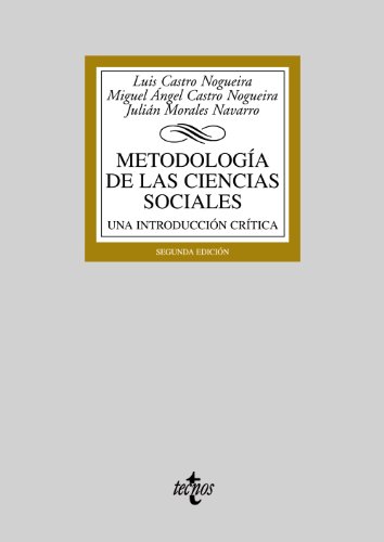 9788430947546: Metodologa de las Ciencias Sociales: Una introduccin crtica (Derecho - Biblioteca Universitaria De Editorial Tecnos)