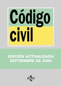 9788430949137: CODIGO CIVIL-EDIC.ACTUALIZADA 2009 (BIBLIOTECA DE TEXTOS LEGALES)