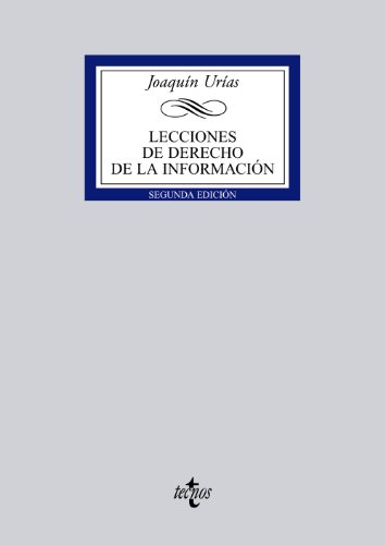 Beispielbild fr Lecciones de Derecho de la Informacion zum Verkauf von Hamelyn