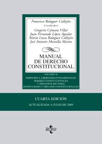 Imagen de archivo de Manual de Derecho Constitucional/ Constitutional Law Handbook (Biblioteca universitaria/ University Library) (Spanish Edition) a la venta por Iridium_Books