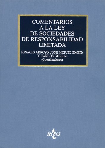 Stock image for COMENTARIOS A LA LEY DE SOCIEDADES DE RESPONSABILIDAD LIMITADA. LEY 2/1995, DE 23 DE MARZO for sale by KALAMO LIBROS, S.L.