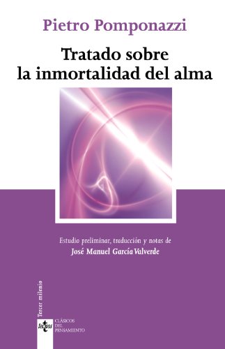 Beispielbild fr TRATADO SOBRE LA INMORTALIDAD DEL ALMA. zum Verkauf von KALAMO LIBROS, S.L.