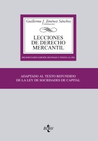 9788430951451: Lecciones de Derecho Mercantil (Derecho - Biblioteca Universitaria De Editorial Tecnos)
