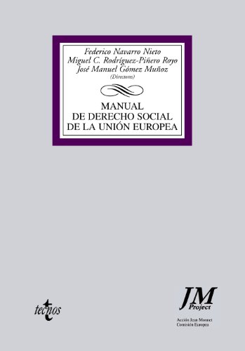 9788430951949: Manual de Derecho Social de la Unin Europea (Derecho - Biblioteca Universitaria de Editorial Tecnos)