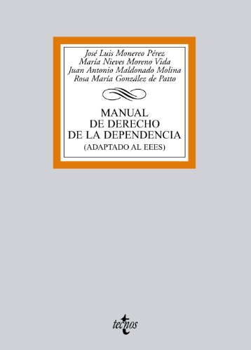 9788430952014: Manual de Derecho de la Dependencia: (Adaptado al EEES) (Derecho - Biblioteca Universitaria de Editorial Tecnos)