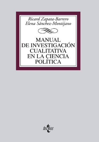 9788430952632: Manual de investigacin cualitativa en la ciencia poltica (Derecho - Biblioteca Universitaria de Editorial Tecnos)