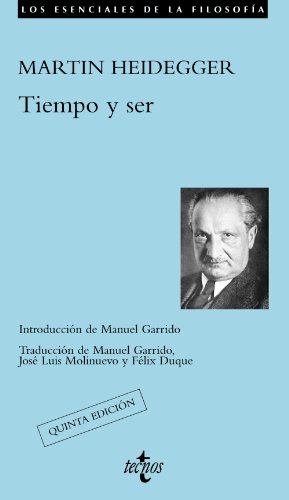 9788430952694: Tiempo y ser (Spanish Edition)