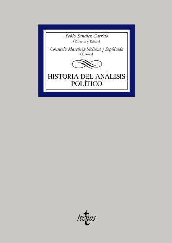 9788430952700: Historia del anlisis poltico (Derecho - Biblioteca Universitaria de Editorial Tecnos)