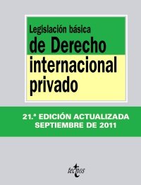 Imagen de archivo de Legislacin bsica de derecho internacional privado a la venta por Librera Prez Galds