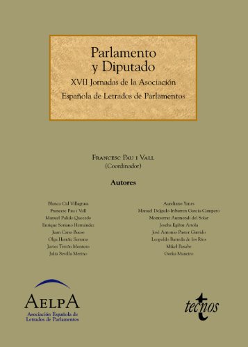 Stock image for PARLAMENTO Y DIPUTADO. XVII JORNADAS DE LA ASOCIACIN ESPAOLA DE LETRADOS DE PARLAMENTOS for sale by KALAMO LIBROS, S.L.