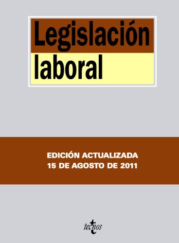 9788430953332: Legislacin laboral (Derecho - Biblioteca De Textos Legales) (Spanish Edition)