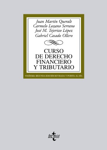 Stock image for Curso de derecho financiero y tributario / Financial and tax Law Course (Spanish Edition) for sale by Iridium_Books