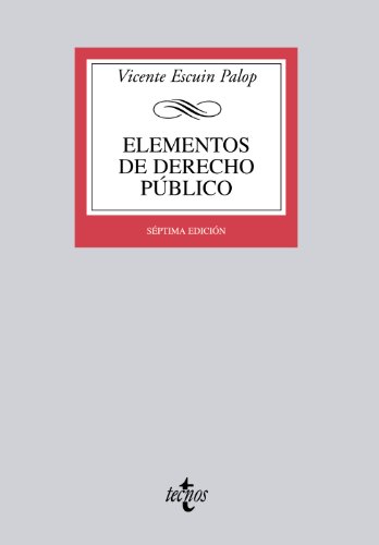 Imagen de archivo de Elementos de derecho pblico / Elements of public law (Spanish Edition) a la venta por Iridium_Books