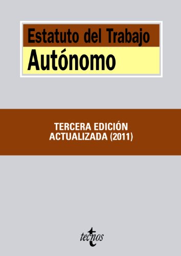 9788430953639: Estatuto del Trabajo Autnomo (Textos Legales) (Spanish Edition)
