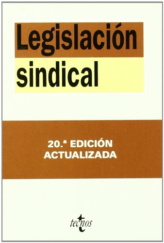 Stock image for Legislacion Sindical / Trade Union Legislation for sale by Hamelyn