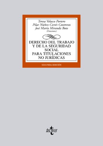 Beispielbild fr Derecho del Trabajo y de la SeguridadNuez-Corts Contreras, Pilar / zum Verkauf von Iridium_Books