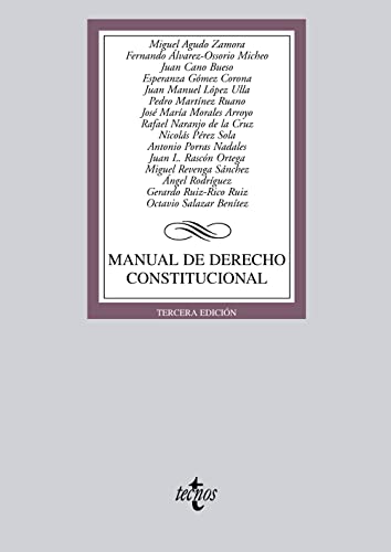 Stock image for Manual de derecho constitucional / Constitutional Law Manual (Spanish Edition) for sale by Iridium_Books