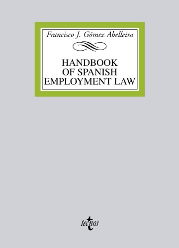 9788430955190: Handbook on spanish employment law (Derecho - Biblioteca Universitaria de Editorial Tecnos)