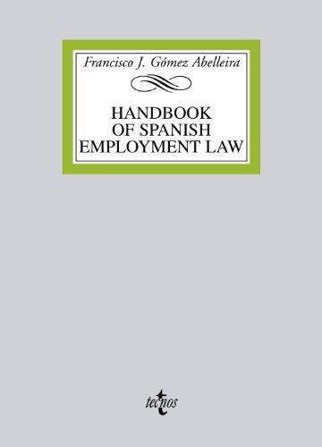 Imagen de archivo de HANDBOOK ON SPANISH EMPLOYMENT LAW. a la venta por KALAMO LIBROS, S.L.