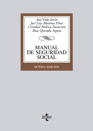 Beispielbild fr Manual de Seguridad Social zum Verkauf von Iridium_Books