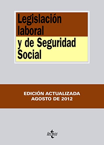 Beispielbild fr Legislacin laboral y de Seguridad Social / Labor and Social Security legislation (Spanish Edition) zum Verkauf von Iridium_Books