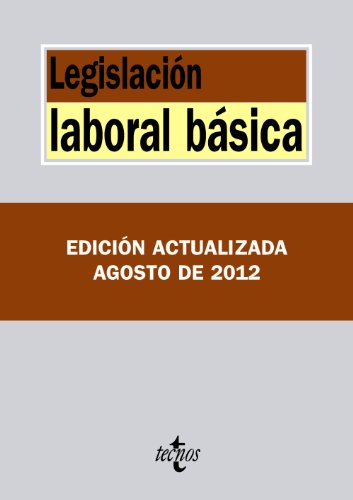 Stock image for Legislacin laboral bsica for sale by Iridium_Books