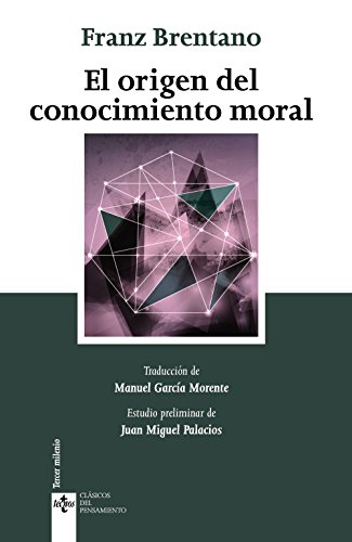 Stock image for EL ORIGEN DEL CONOCIMIENTO MORAL. for sale by KALAMO LIBROS, S.L.