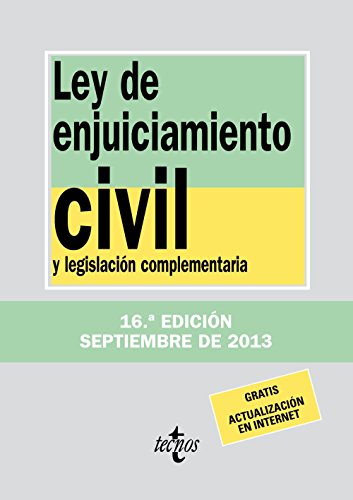 Stock image for Ley de Enjuiciamiento Civil: y legislacin complementaria for sale by Iridium_Books