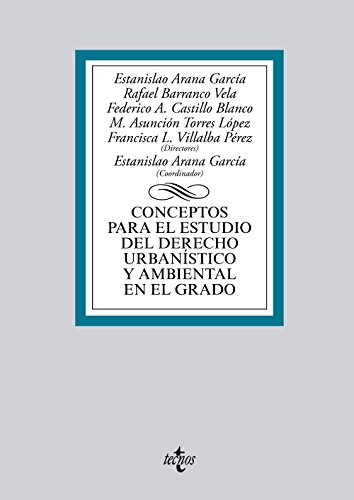 9788430958931: Conceptos para el estudio del Derecho urbanstico y ambiental en el grado (Derecho - Biblioteca Universitaria De Editorial Tecnos)