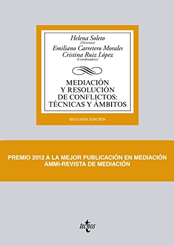 Imagen de archivo de Mediacin y resolucin de conflictos:Soleto, Helena; Carretero Morale a la venta por Iridium_Books