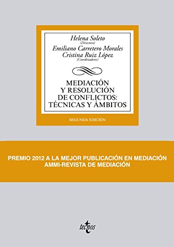 9788430959259: Mediacin y resolucin de conflictos: Tcnicas y mbitos (Spanish Edition)