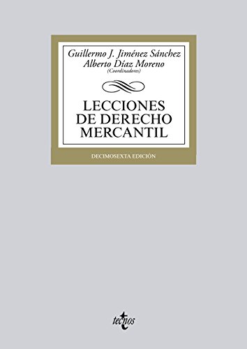 Stock image for Lecciones de Derecho Mercantil (SpaniJimnez Snchez, Guillermo J.; D for sale by Iridium_Books