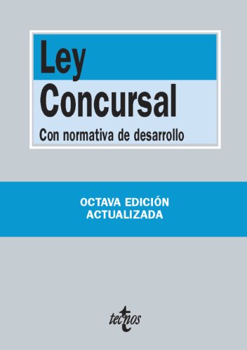 9788430960002: Ley concursal: con normativa de desarrollo (Derecho - Biblioteca De Textos Legales)