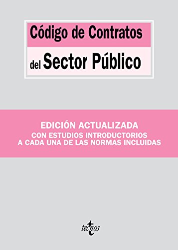 CÓDIGO DE CONTRATOS DEL SECTOR PÚBLICO - EDITORIAL TECNOS