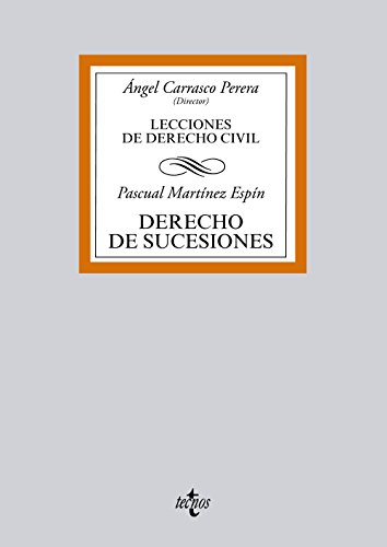 9788430961368: Derecho de sucesiones: Lecciones de Derecho Civil (Spanish Edition)