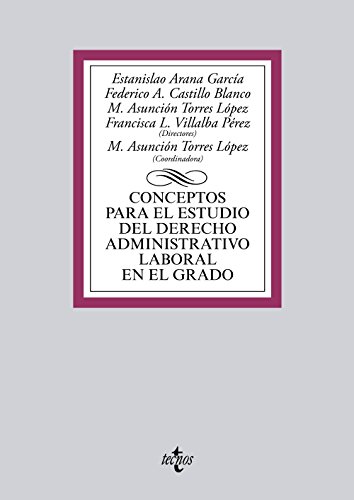 Stock image for Conceptos para el estudio del derecho administrativo laboral en el grado for sale by Iridium_Books