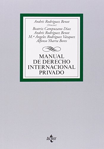 Imagen de archivo de Manual de Derecho Internacional privado a la venta por Ammareal