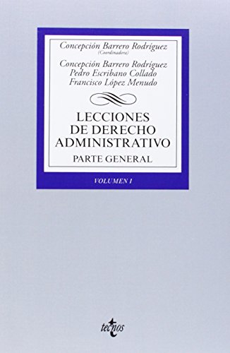 9788430962730: Lecciones de Derecho Administrativo: Parte general. Volumen I (Spanish Edition)