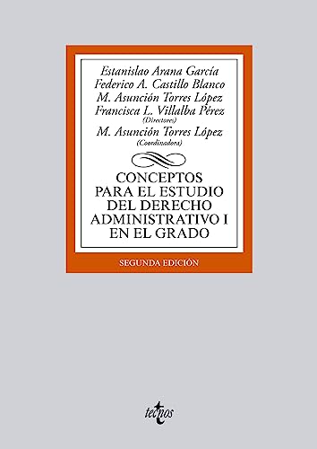 9788430962976: Conceptos para el estudio del Derecho administrativo I en el grado (Derecho - Biblioteca Universitaria de Editorial Tecnos)